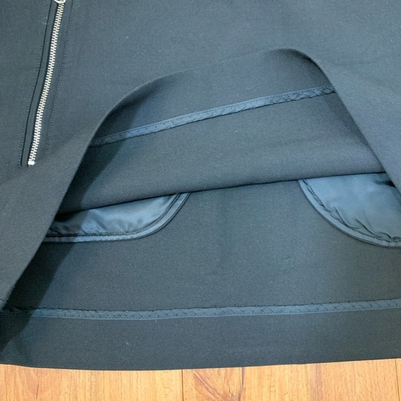 Aritzia Wilfred Ponte Clairaut Blk Mini Moto Skirt - Picture 7 of 9